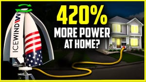 Icewind’s Genius Vertical Wind Turbine Outshines Off-Grid Solar for Energy Independence