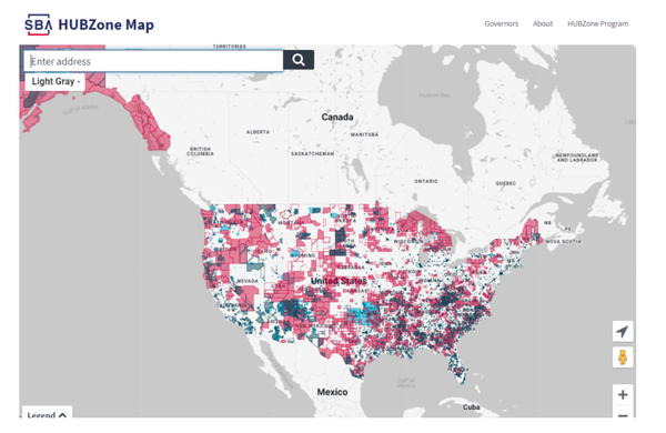 Check Your Address in the HubZone Map - Impact Your Community Daily as a Socio-Economically Disadvantaged Small Business!